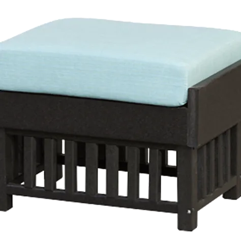 Deep Seating Ottoman with Zipper