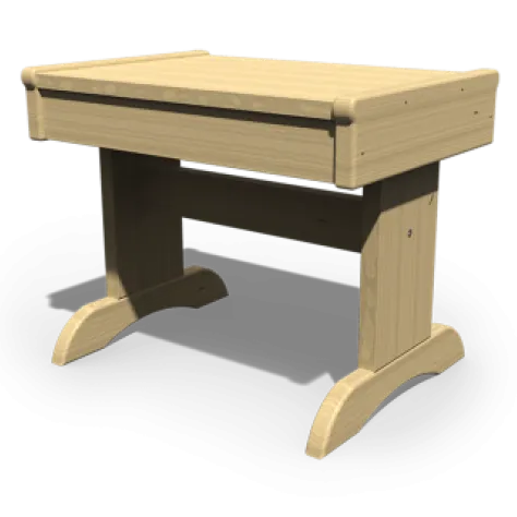 Wooden End Table