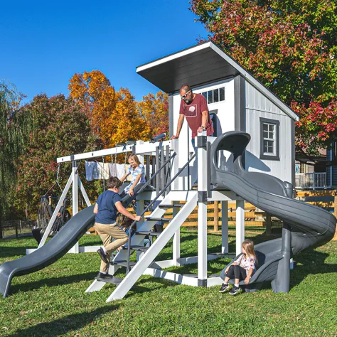 6x8 Lean To Playhouse