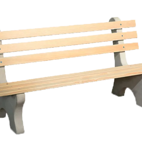 Wood Park Bench