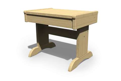 Wooden End Table