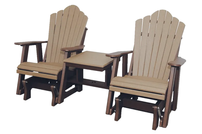 Snuggle Back Settee Glider